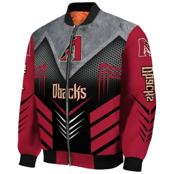 arizona diamondbacks arrow layer red black bomber jacket best selling.webp