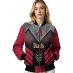 arizona diamondbacks arrow layer red black bomber jacket best selling.webp