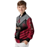 arizona diamondbacks arrow layer red black bomber jacket best selling.webp