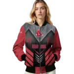 boston red sox arrow layer red black bomber jacket best selling