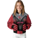 boston red sox arrow layer red black bomber jacket best selling