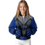 chicago cubs arrow layer blue black bomber jacket best selling