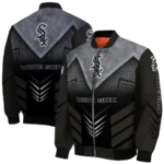 chicago white sox arrow layer black bomber jacket best selling