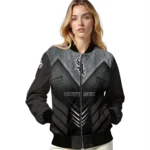 chicago white sox arrow layer black bomber jacket best selling