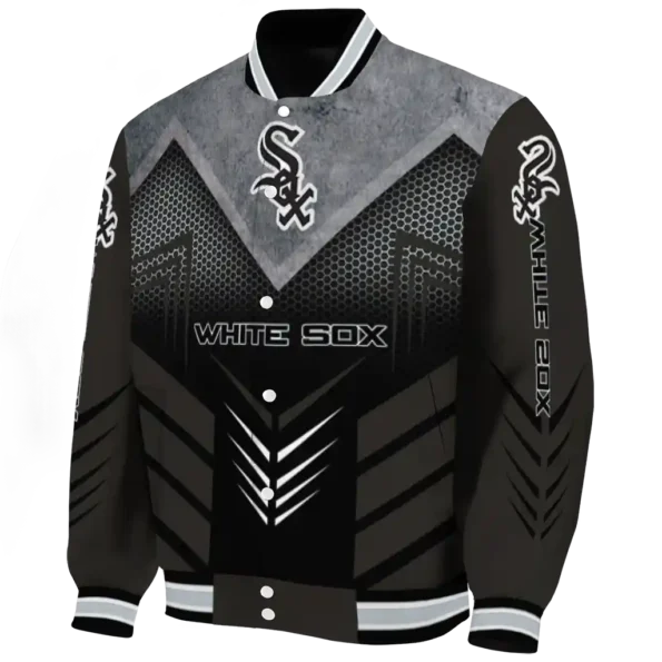 chicago white sox arrow layer black varsity jacket best selling