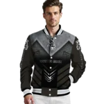 chicago white sox arrow layer black varsity jacket best selling