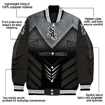 chicago white sox arrow layer black varsity jacket best selling