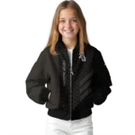 chicago white sox triple side stripes black bomber jacket best selling