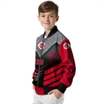 cincinnati reds arrow layer red black bomber jacket best selling