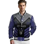 colorado rockies arrow layer blue black varsity jacket best selling