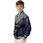 colorado rockies arrow layer blue black varsity jacket best selling