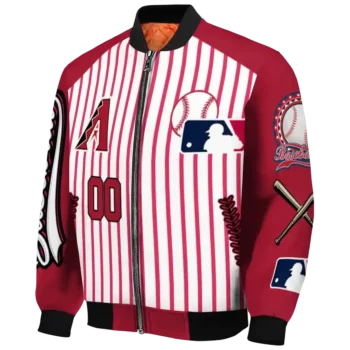 custom arizona diamondbacks eagle baseball red white bomber jacket best selling.webp