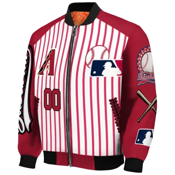 custom arizona diamondbacks eagle baseball red white bomber jacket best selling.webp