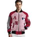 custom arizona diamondbacks eagle baseball red white bomber jacket best selling.webp