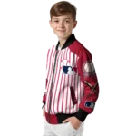 custom arizona diamondbacks eagle baseball red white bomber jacket best selling.webp