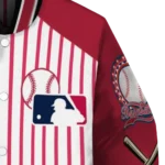 custom arizona diamondbacks eagle baseball red white varsity jacket best selling