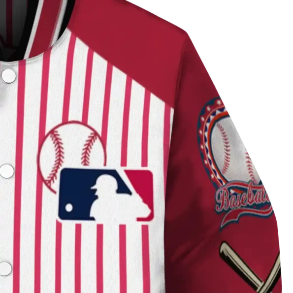 custom arizona diamondbacks eagle baseball red white varsity jacket premium grade
