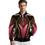 custom arizona diamondbacks mesh chest black crocs black bomber jacket best selling.webp