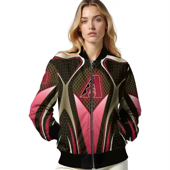 custom arizona diamondbacks mesh chest black crocs black bomber jacket latest model.webp