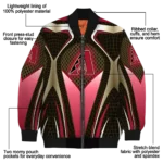 custom arizona diamondbacks mesh chest black crocs black bomber jacket best selling.webp