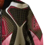 custom arizona diamondbacks mesh chest black crocs black bomber jacket best selling.webp