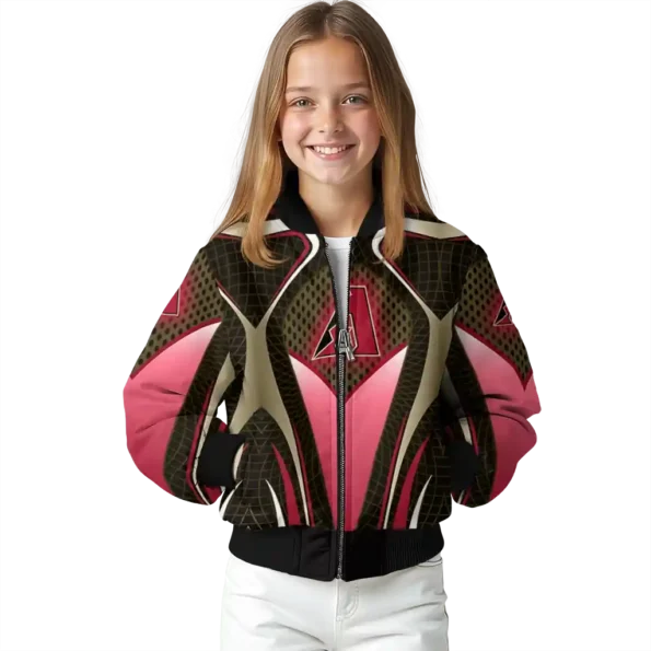 custom arizona diamondbacks mesh chest black crocs black bomber jacket top rated.webp