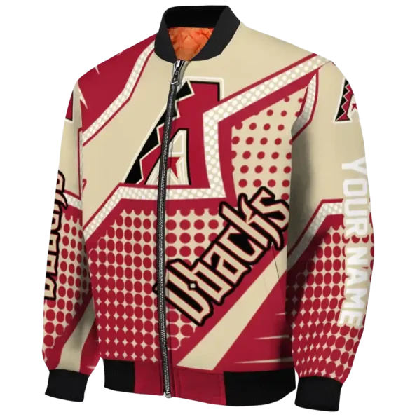 custom arizona diamondbacks star burst red bomber jacket best selling.webp