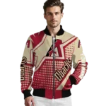 custom arizona diamondbacks star burst red bomber jacket best selling.webp