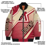 custom arizona diamondbacks star burst red bomber jacket best selling.webp