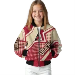 custom arizona diamondbacks star burst red bomber jacket best selling.webp