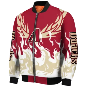 custom arizona diamondbacks winged blaze red white bomber jacket best selling.webp
