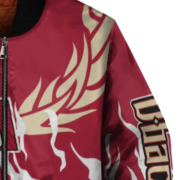 custom arizona diamondbacks winged blaze red white bomber jacket premium grade.webp