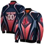 custom boston red sox mesh chest old navy crocs black bomber jacket best selling