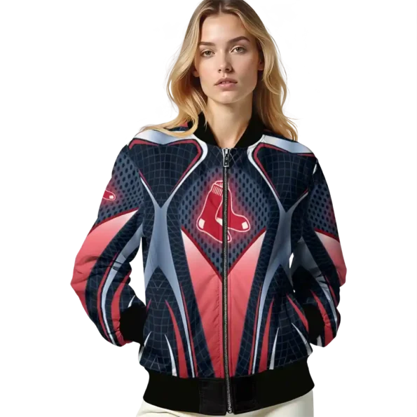 custom boston red sox mesh chest old navy crocs black bomber jacket latest model