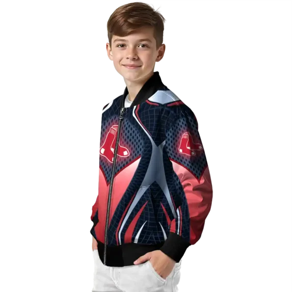 custom boston red sox mesh chest old navy crocs black bomber jacket trendy