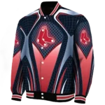 custom boston red sox mesh chest old navy crocs black varsity jacket best selling
