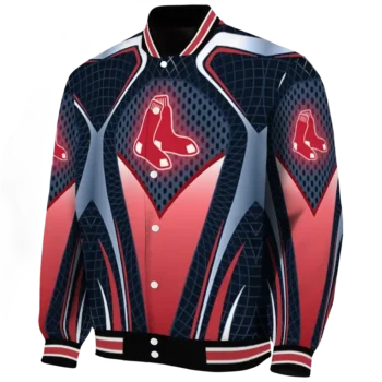 custom boston red sox mesh chest old navy crocs black varsity jacket best selling