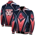 custom boston red sox mesh chest old navy crocs black varsity jacket best selling