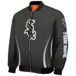 custom chicago white sox chevron arrow black bomber jacket best selling