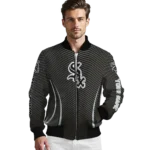 custom chicago white sox chevron arrow black bomber jacket best selling