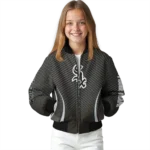 custom chicago white sox chevron arrow black bomber jacket best selling