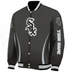 custom chicago white sox chevron arrow black varsity jacket best selling