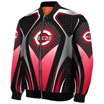 custom cincinnati reds mesh chest black crocs black bomber jacket best selling