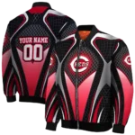 custom cincinnati reds mesh chest black crocs black bomber jacket best selling
