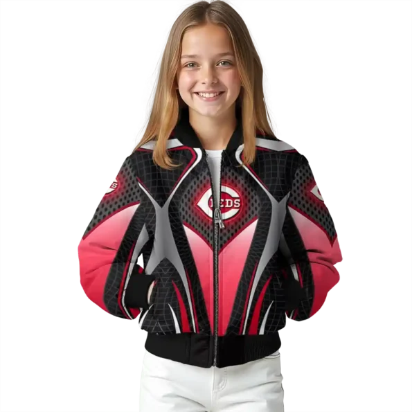 custom cincinnati reds mesh chest black crocs black bomber jacket top rated