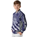 custom colorado rockies chevron angles blue varsity jacket best selling