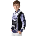 custom colorado rockies mesh effect blue black varsity jacket best selling
