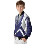 custom colorado rockies v stripes blue white bomber jacket best selling