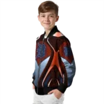 custom detroit tigers mesh chest red crocs black bomber jacket best selling