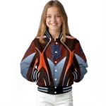 custom detroit tigers mesh chest red crocs black varsity jacket best selling